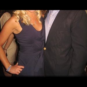 Theme Navy Blue Dress